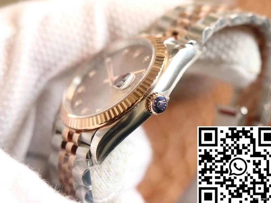 Color Diamond Datejust Factory Chocolate Rolex Dial M126231-0025 EW 0326